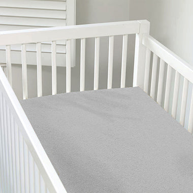 Kushies Ben & Noa Percale Fitted Crib Sheet-Mountain Baby