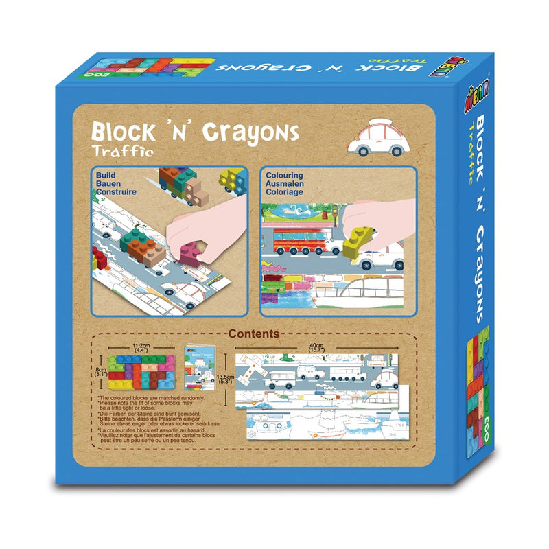 Avenir Blocks & Crayons - Traffic-Mountain Baby
