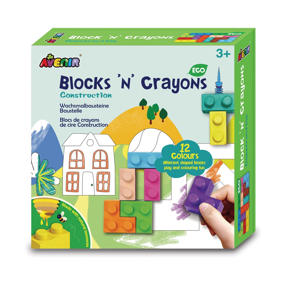 Avenir Blocks & Crayons - Construction-Mountain Baby