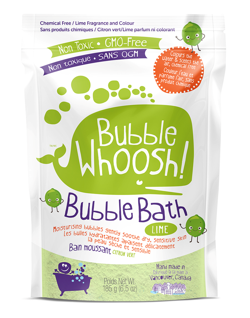 Loot Toy Co. Bubble Whoosh Bubble Bath - Lime-Mountain Baby
