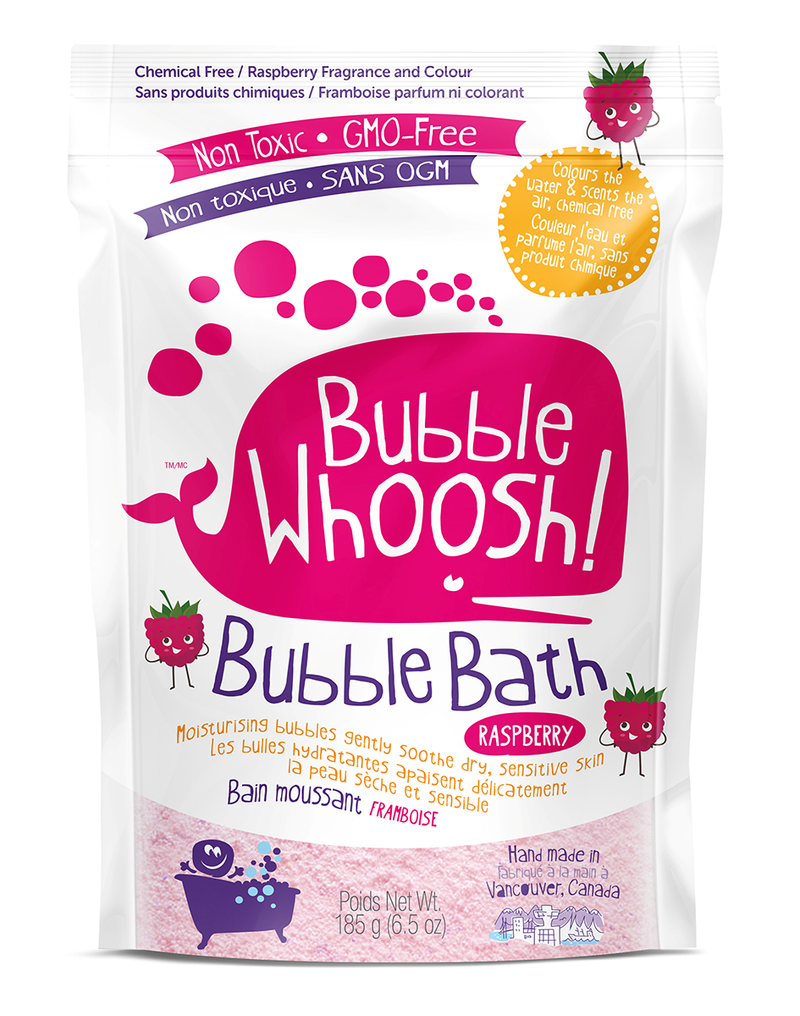 Loot Toy Co. Bubble Whoosh Bubble Bath - Raspberry-Mountain Baby
