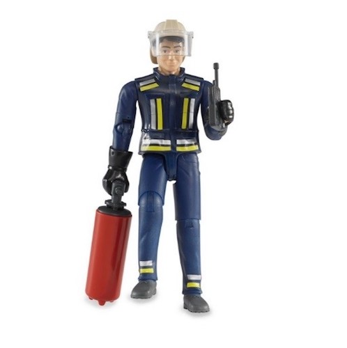 Bruder Figure - Firefighter with Accessories-Mountain Baby