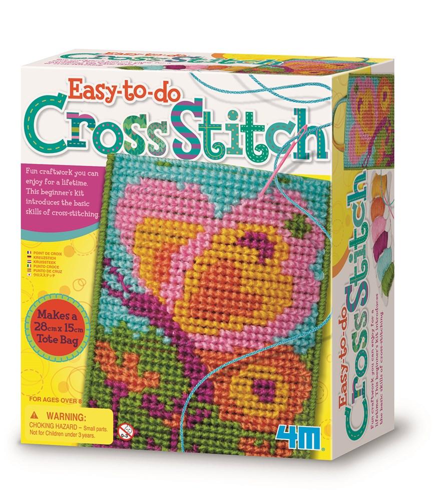 4M Easy To Do Cross Stitch Kit-Mountain Baby