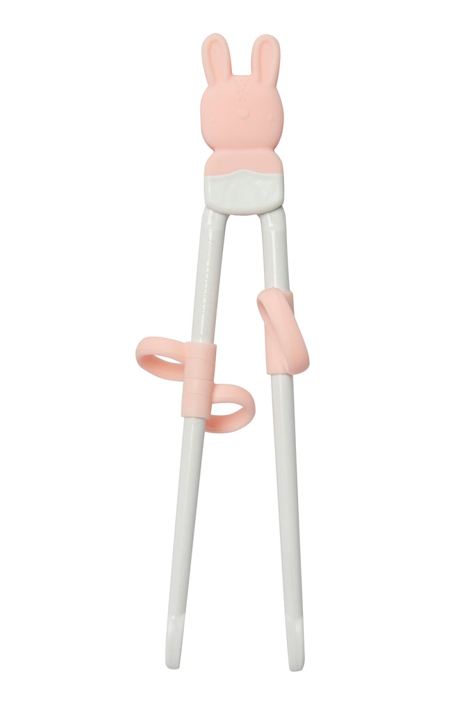 LouLou Lollipop Learning Chopsticks - Pink Bunny-Mountain Baby
