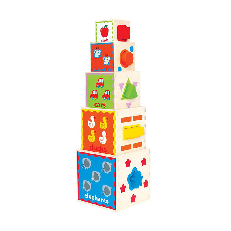 Hape Pyramid Of Play-Mountain Baby
