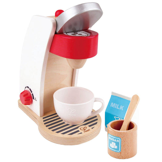 Hape Play Food - Coffee Machine Toy-Mountain Baby