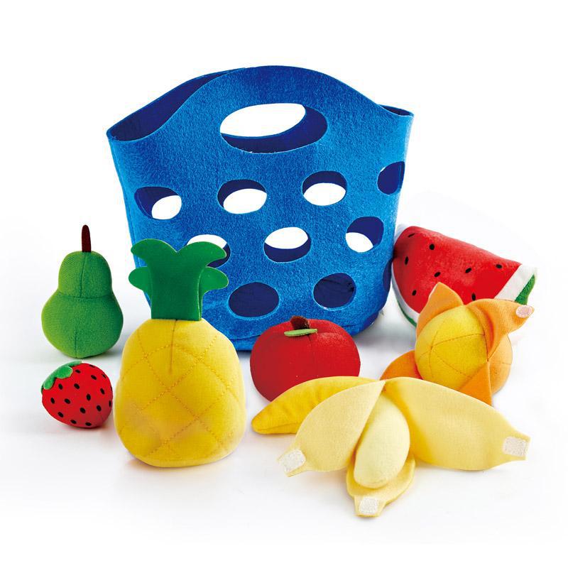 Hape Play Food - Toddler Fruit Basket-Mountain Baby