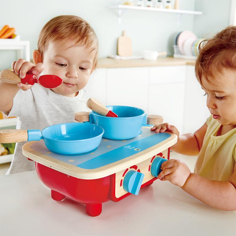 Hape Play Food - Toddler Kitchen Set-Mountain Baby