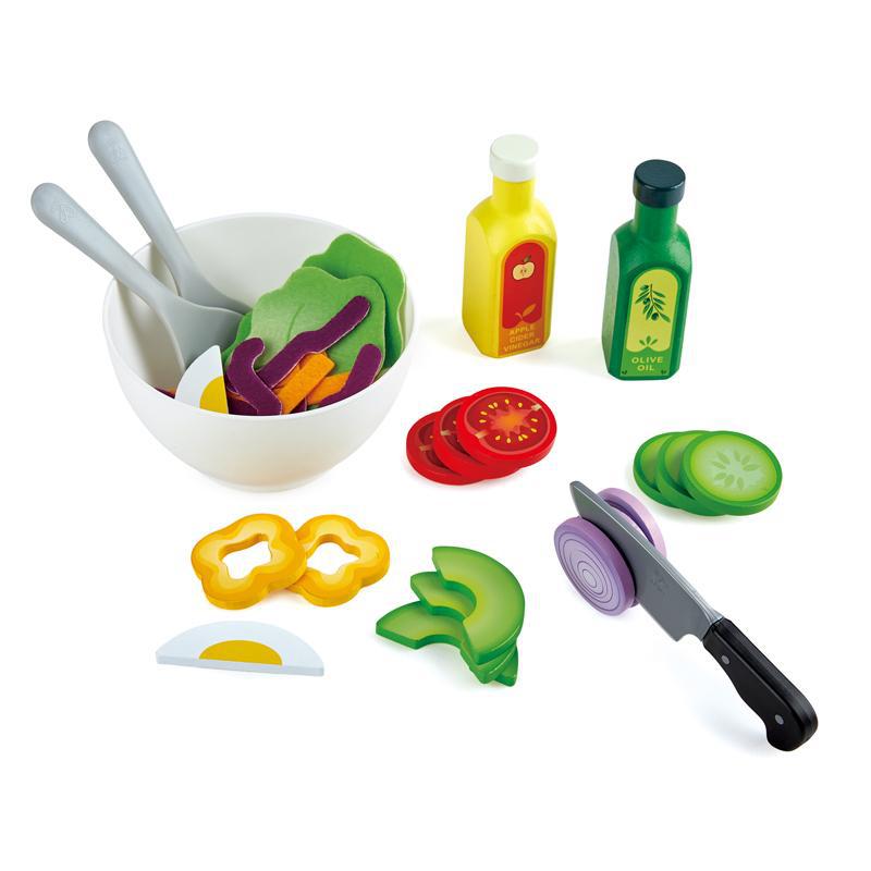 Hape Play Food - Healthy Salad Playset-Mountain Baby