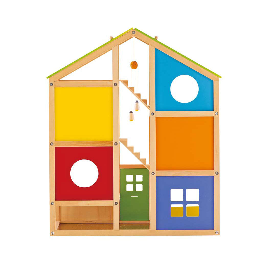 Hape Doll House - All Season House (Furnished)-Mountain Baby