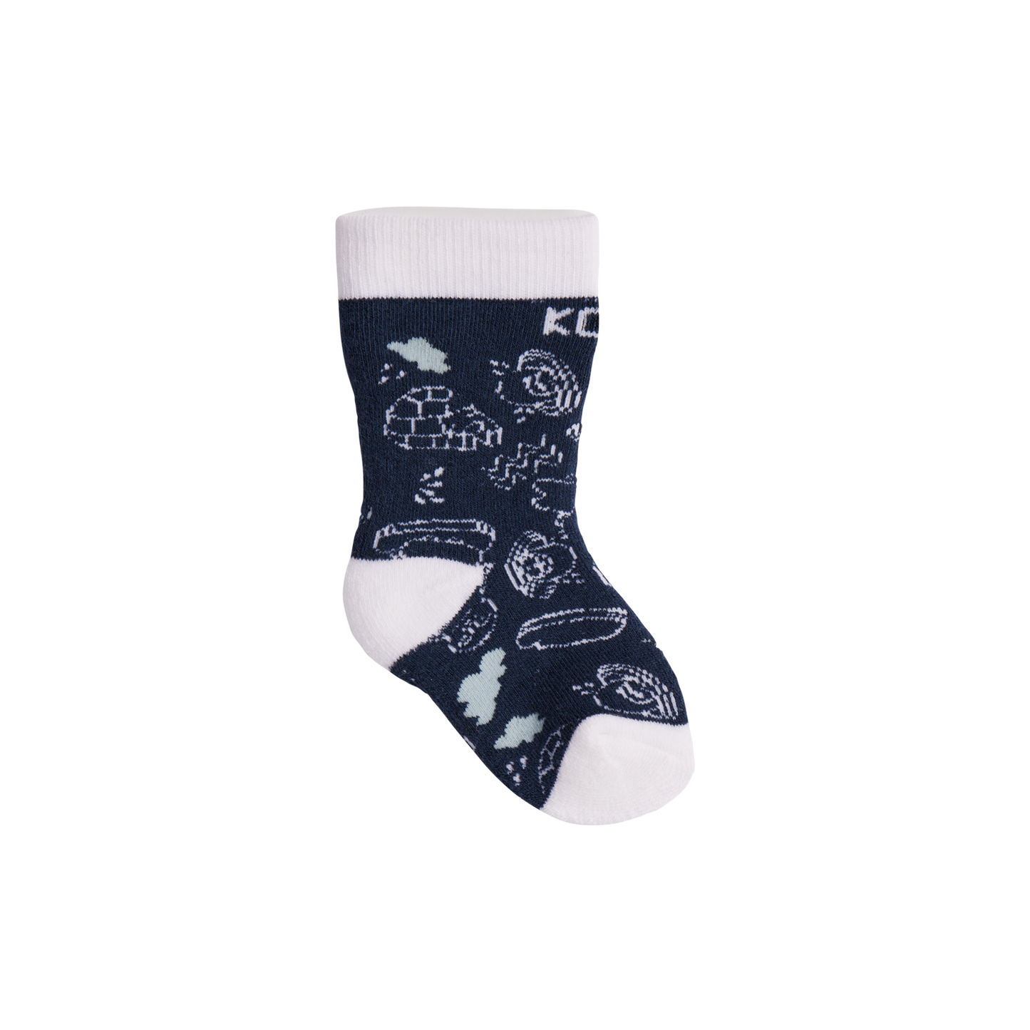 Kombi Socks Adorable - Infant - Dark Navy/Pack Ice-Mountain Baby