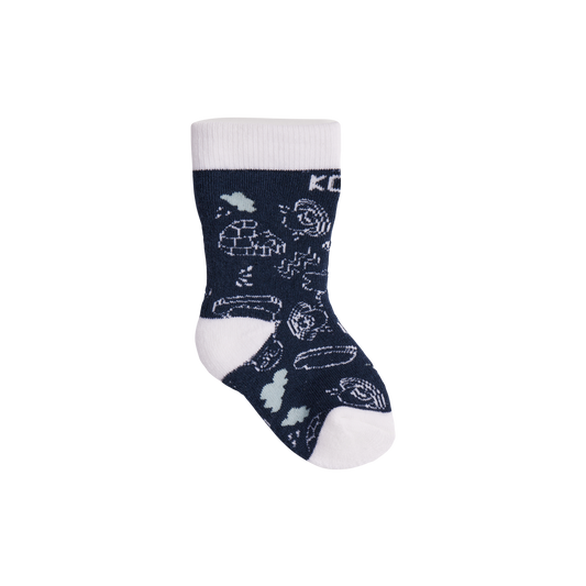 Kombi Socks Adorable - Infant - Dark Navy/Pack Ice-Mountain Baby