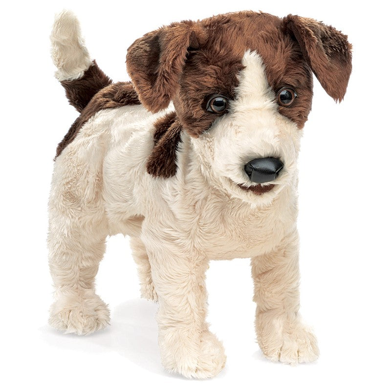 Folkmanis Puppets - Jack Russel Terrier-Mountain Baby