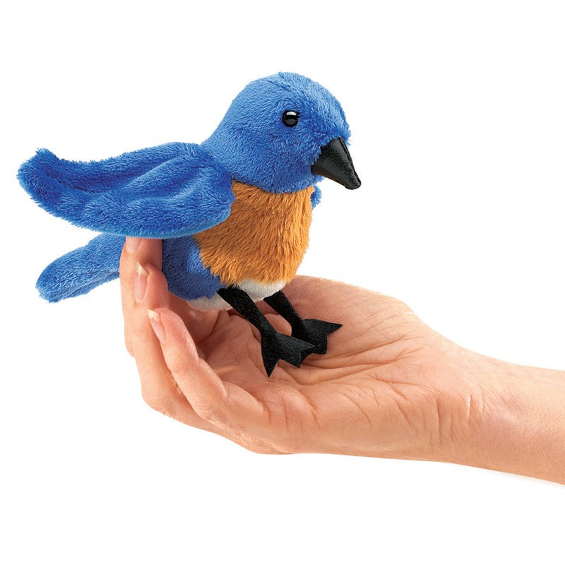 Folkmanis Puppets - Mini Bluebird-Mountain Baby
