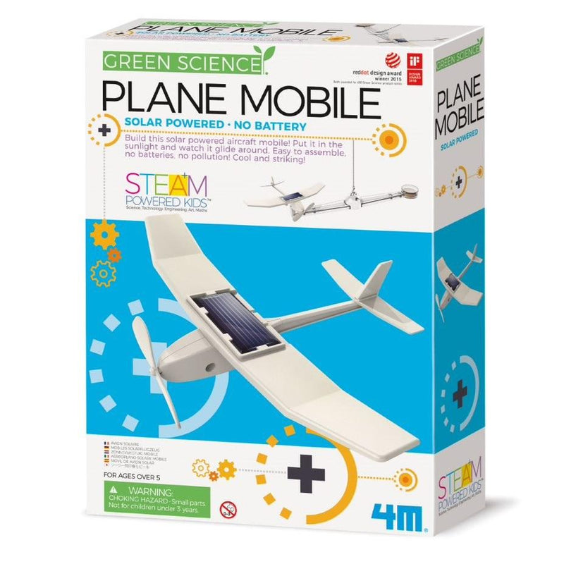 4M Green Science - Solar Powered Plane Mobile-Mountain Baby