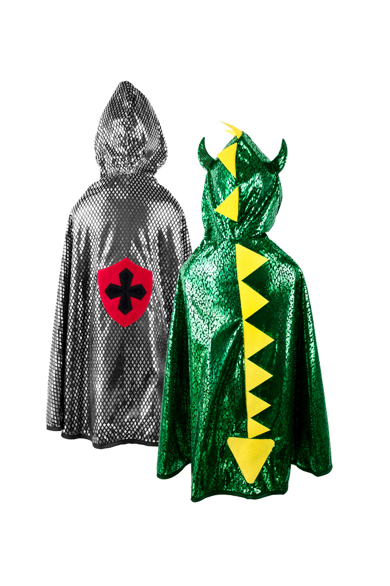 Great Pretenders Costumes - Reversible Knight/Dragon Cape-Mountain Baby