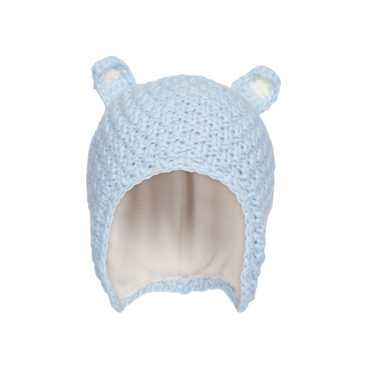 Kombi Hat Baby Animal - Infant - Soft Blue-Mountain Baby