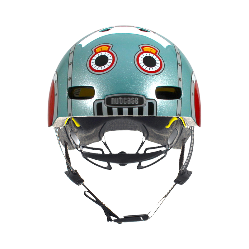 Nutcase Helmets - Little Nutty MIPS - Tin Robot-Mountain Baby