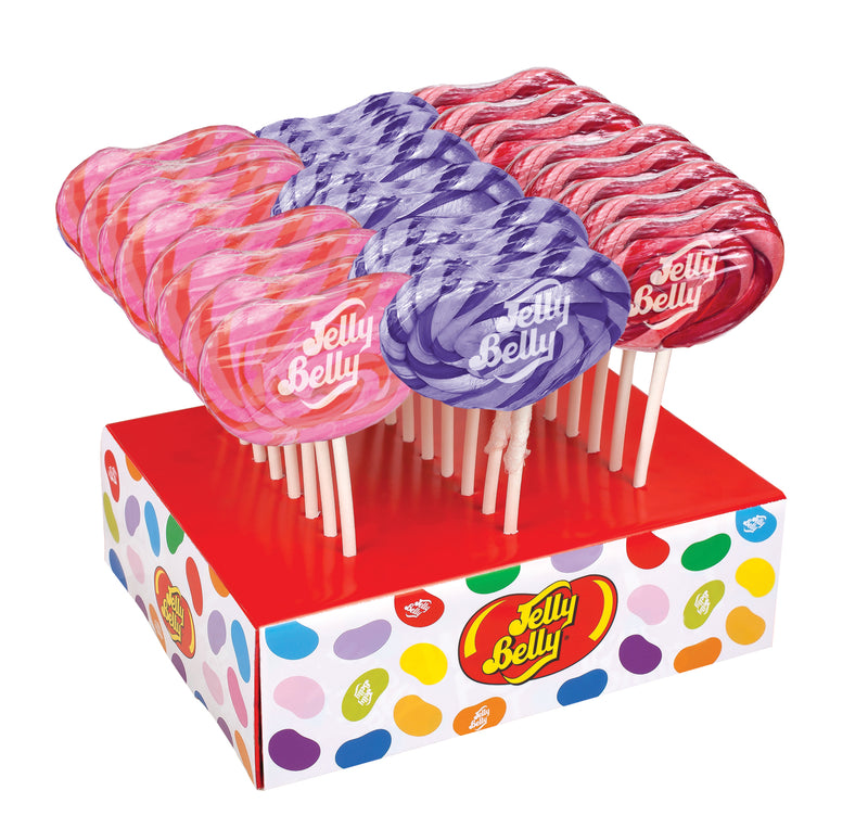 Jelly Belly Lollipop Assortment - Cherry/Bubblegum/Grape-Mountain Baby