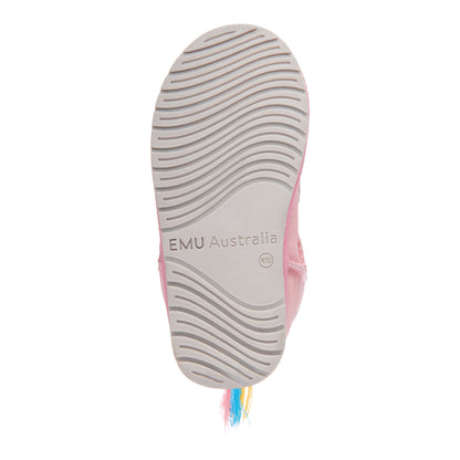 Emu Winter Boots - Magical Unicorn Walker - Pink-Mountain Baby