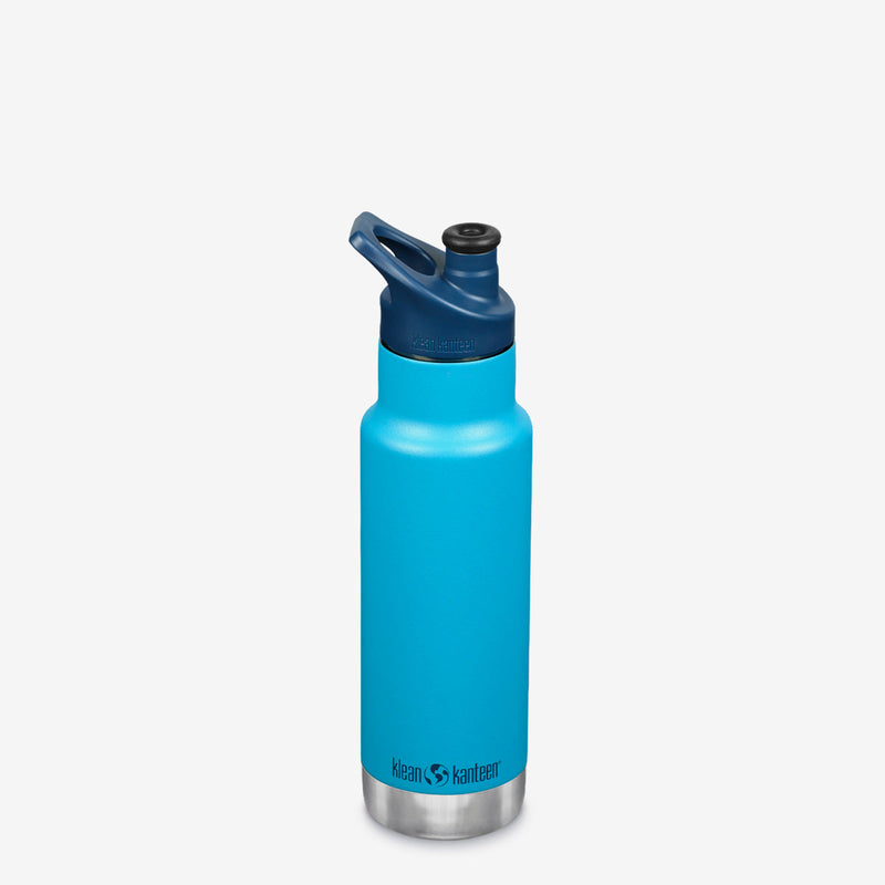 Klean Kanteen Kid Classic Sport Vacuum Insulated 12 oz. Water Bottle - Hawaiian Ocean-Mountain Baby