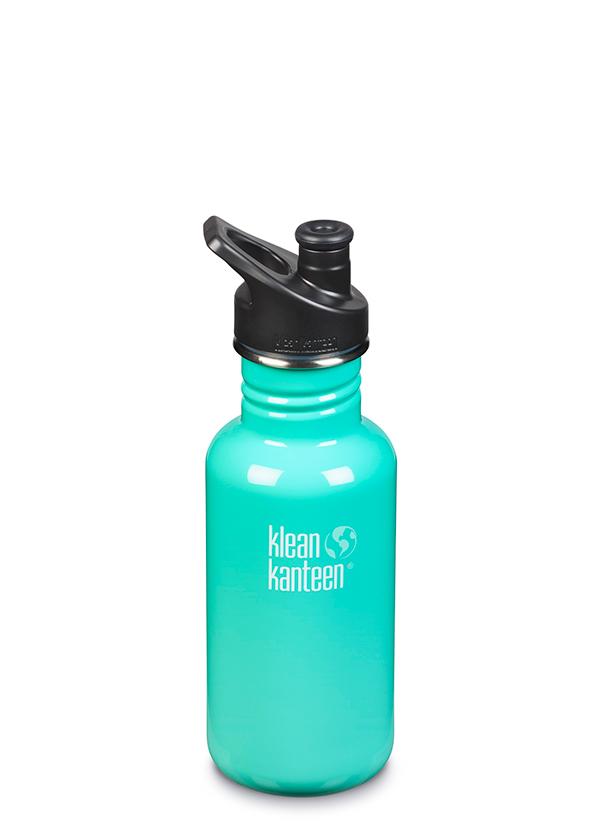 Klean Kanteen Classic Sport 18 oz. Water Bottle - Sea Crest-Mountain Baby