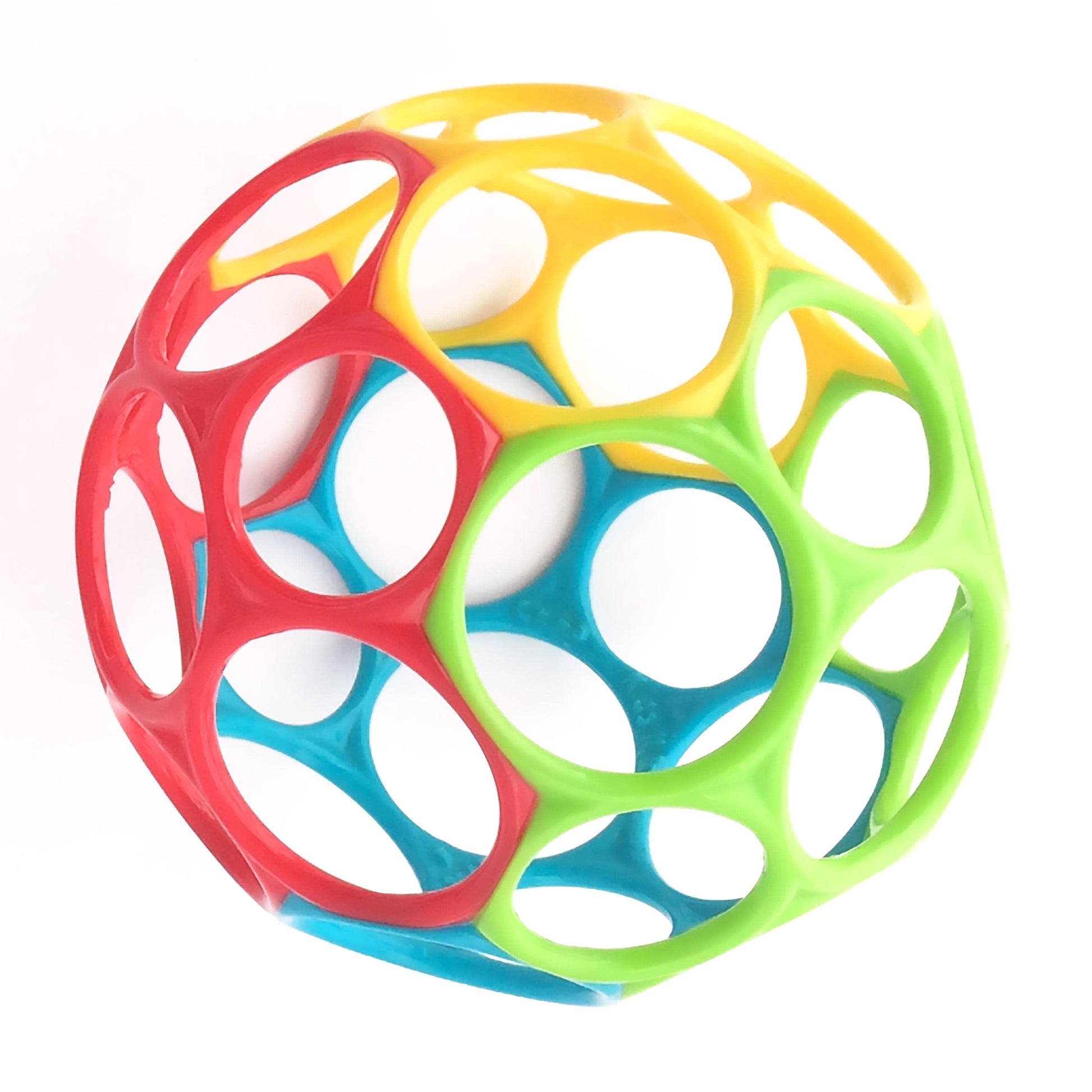 OBall Classic 4" Ball - Red/Blue/Green/Yellow-Mountain Baby