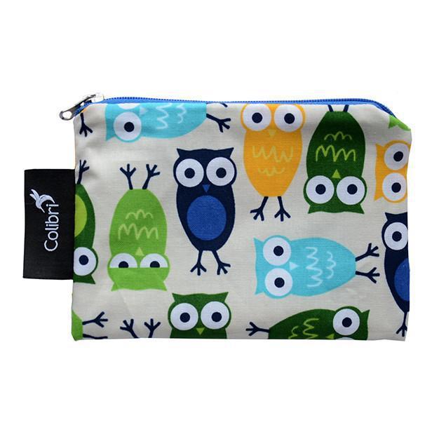 Colibri Reusable Snack Bag - Owls-Mountain Baby