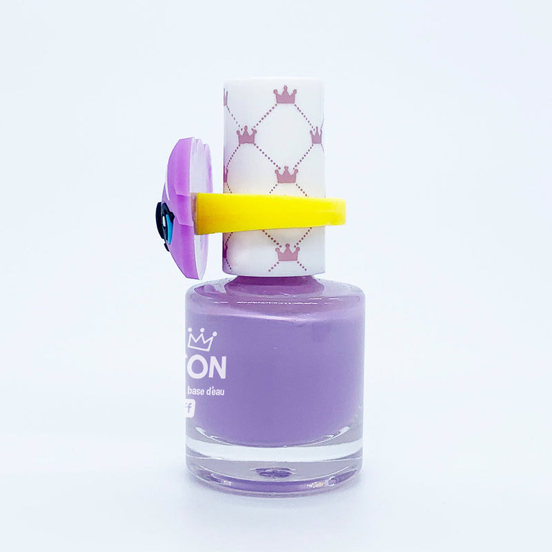 Suyon Water-Based Nail Polish & Ring - Koala Purple-Mountain Baby