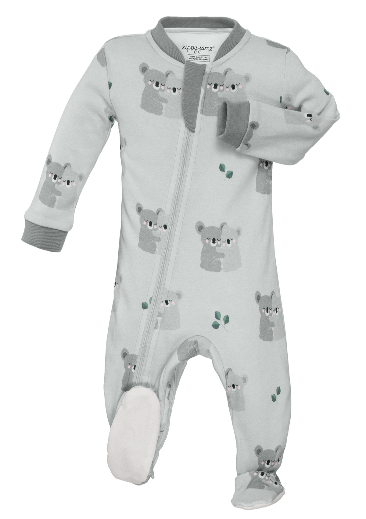ZippyJamz Footed Coverall - Koala-fied Cutie-Mountain Baby