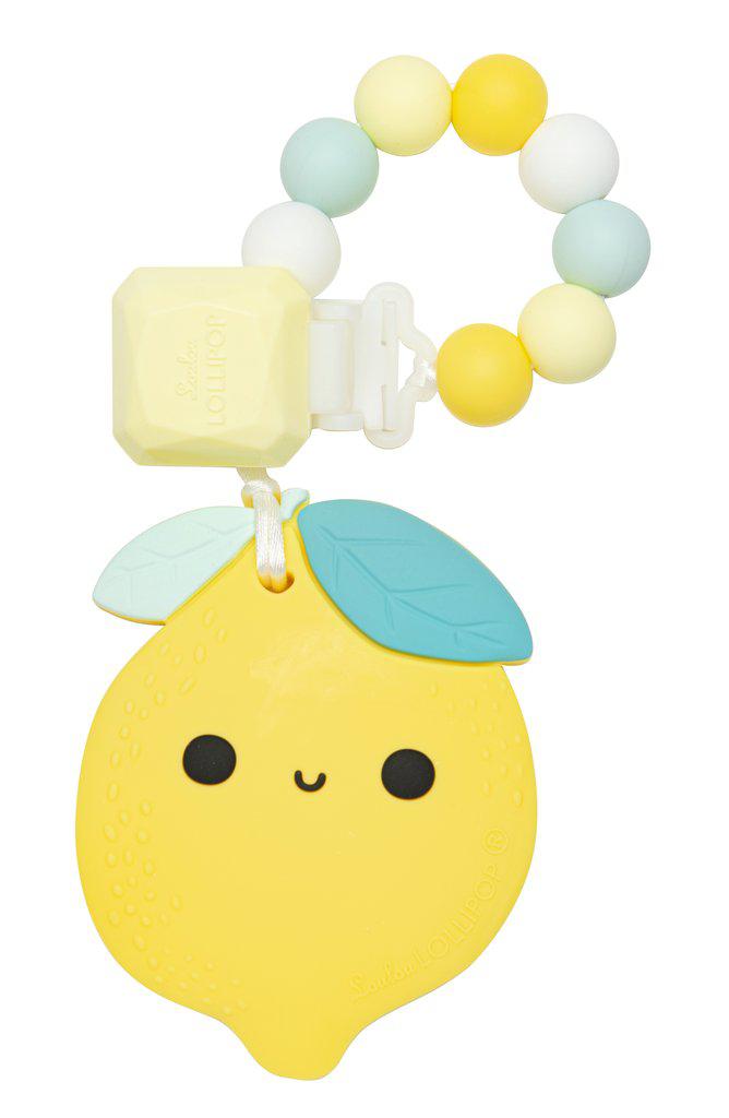 LouLou Lollipop Silicone Teether Set - Lemon-Mountain Baby
