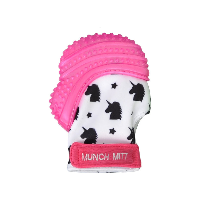 Malarkey Kids Munch Mitt - Pink Unicorn-Mountain Baby