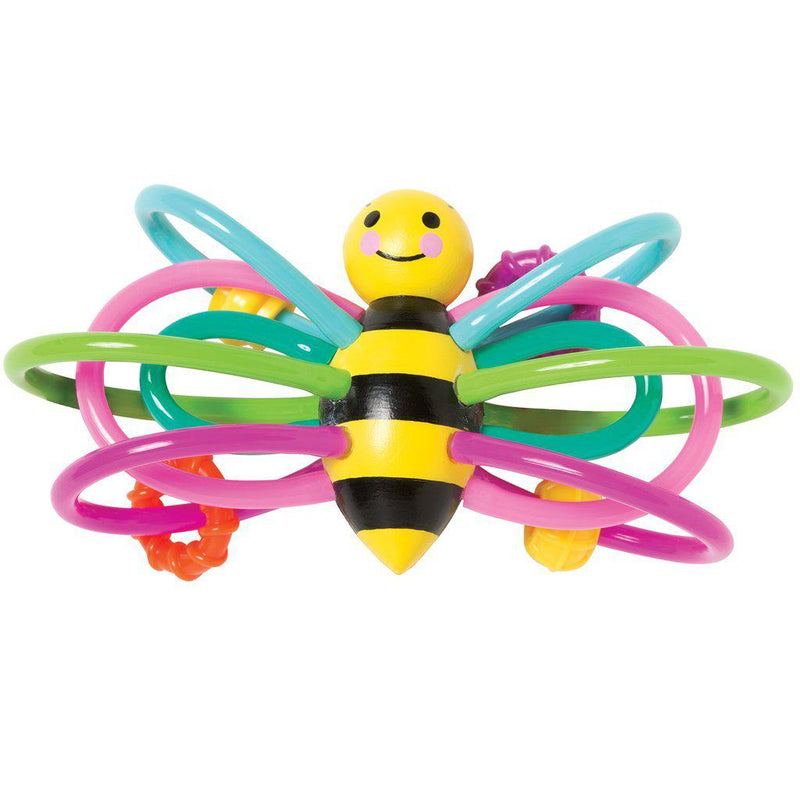 Manhattan Toys Winkel Teething Toy - Bee-Mountain Baby