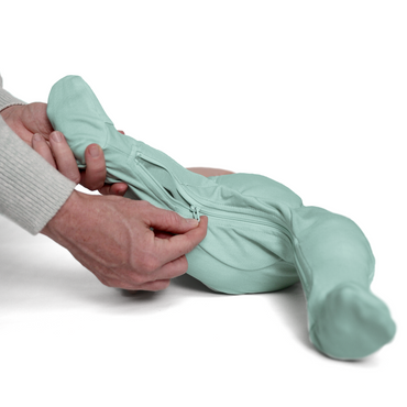 ZippyJamz Footed Coverall - Mint To Be-Mountain Baby