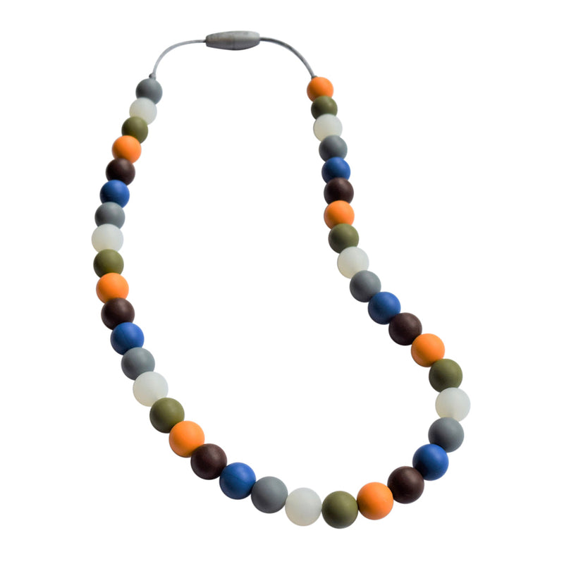 Munchables Bead Necklace - Glow In The Dark - Blue/Green/Yellow-Mountain Baby