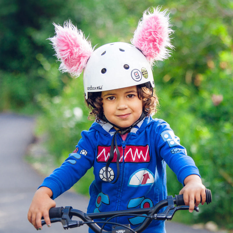 Parawild Helmet Accessories - Feli The Lynx Ears - Pink-Mountain Baby