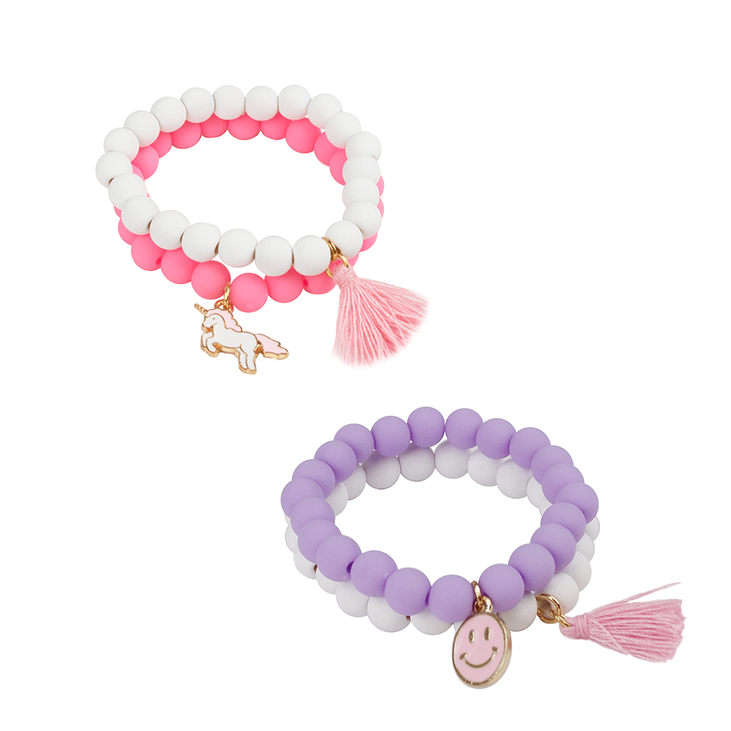 Great Pretenders Jewelry - Pretty Pastel Soft Bracelet-Mountain Baby