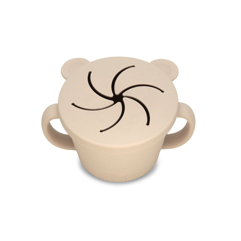 Razbaby Oso-Snack Silicone Snack Cup - Caramel-Mountain Baby