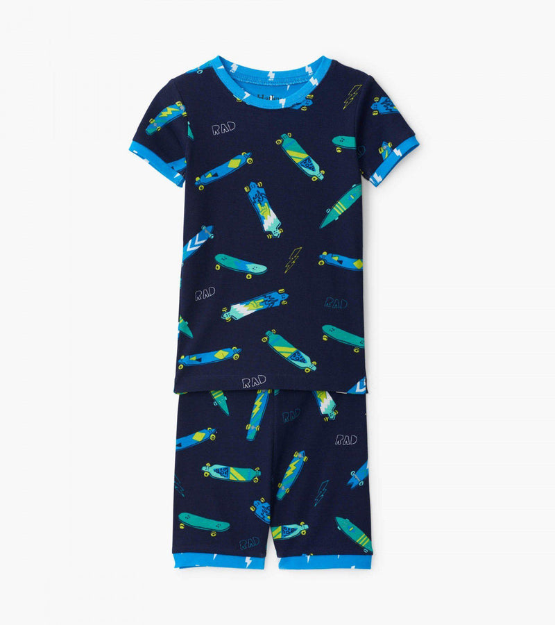 Hatley Organic Cotton Pajama Short Set - Rad Longboards-Mountain Baby