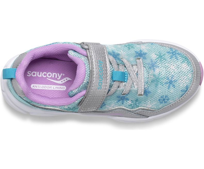 Saucony Flash A/C 2.0 - Turquoise/Silver-Mountain Baby