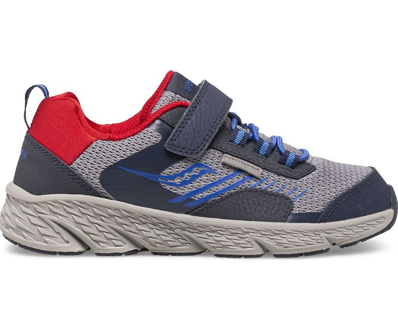 Saucony Wind Shield A/C - Navy/Grey/Red-Mountain Baby