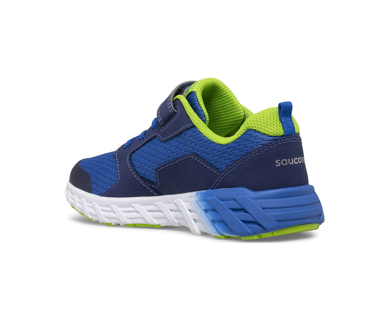 Saucony Wind 2.0 A/C - Blue/Green-Mountain Baby