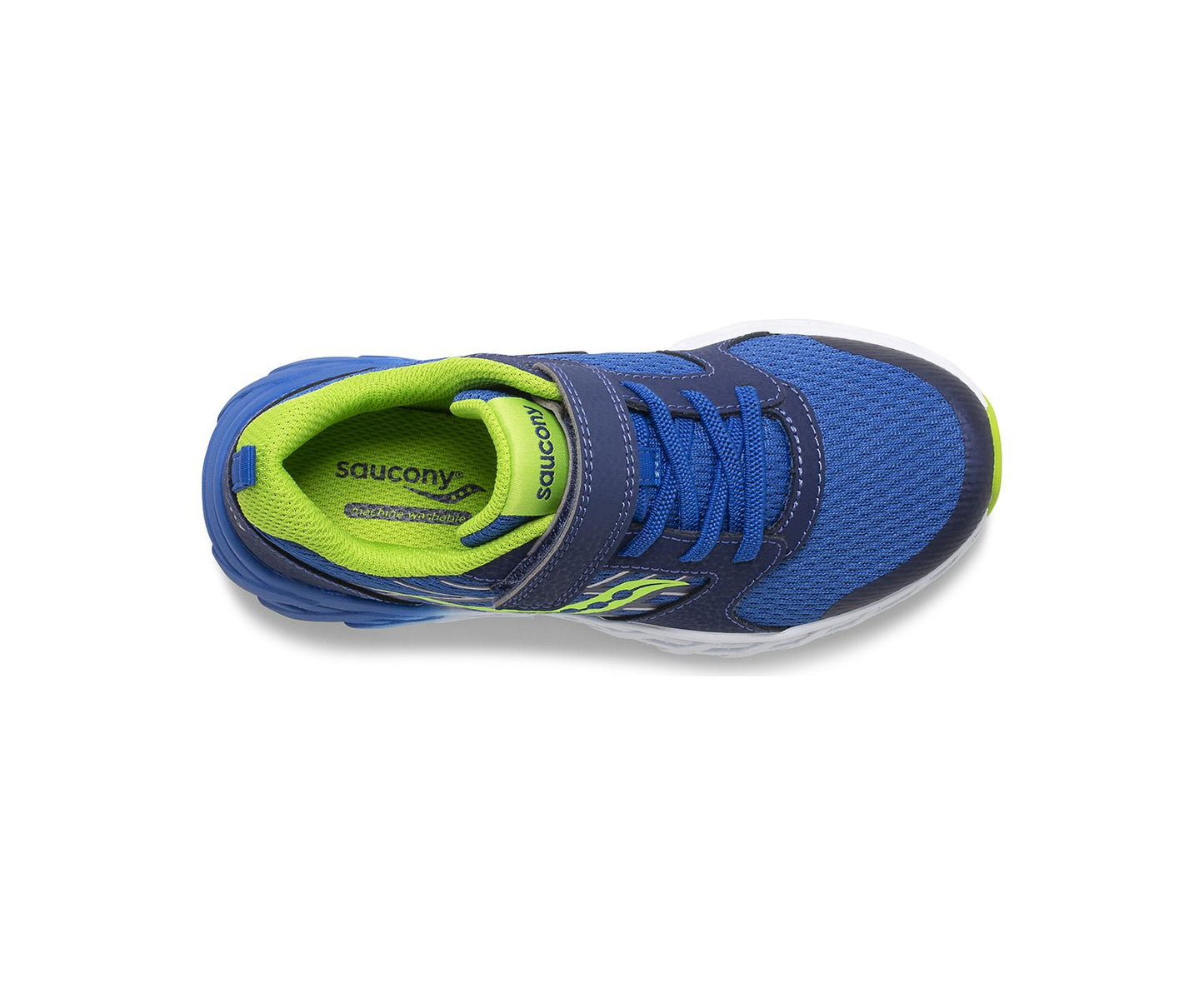 Saucony Wind 2.0 A/C - Blue/Green-Mountain Baby