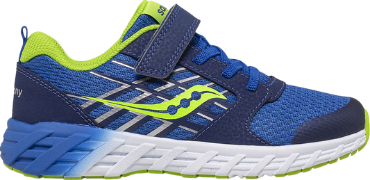 Saucony Wind Shield A/C - Blue/Green-Mountain Baby