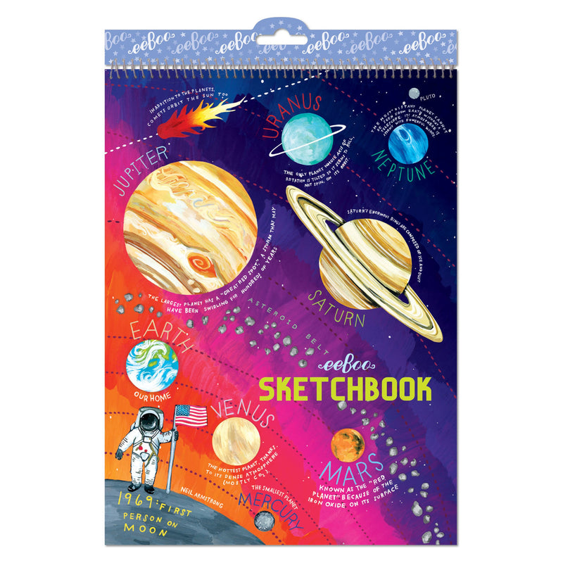 Eeboo Sketchbook - Solar System-Mountain Baby
