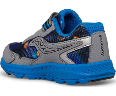 Saucony Ride 10 Jr. - Grey/Blue/Space-Mountain Baby