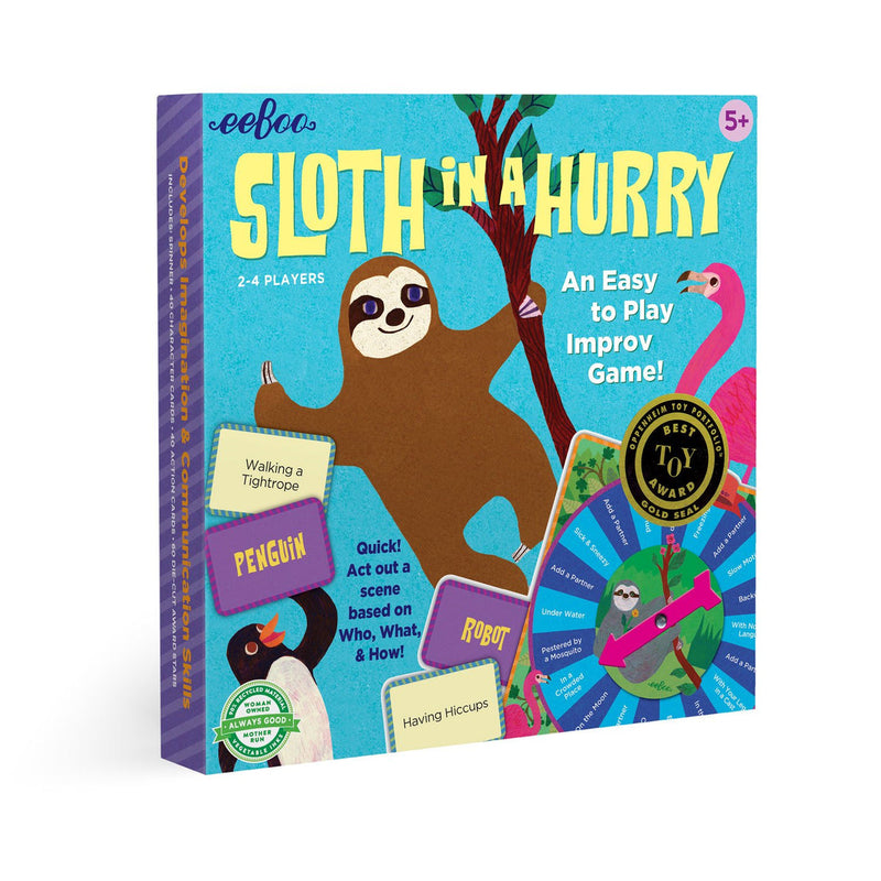 Eeboo Game - Sloth In A Hurry-Mountain Baby