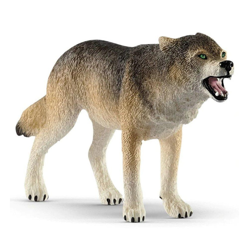 Schleich Animal Figurine - Wild Wolf-Mountain Baby