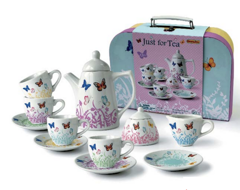 Childrens Butterfly Porcelain Tea Set-Mountain Baby