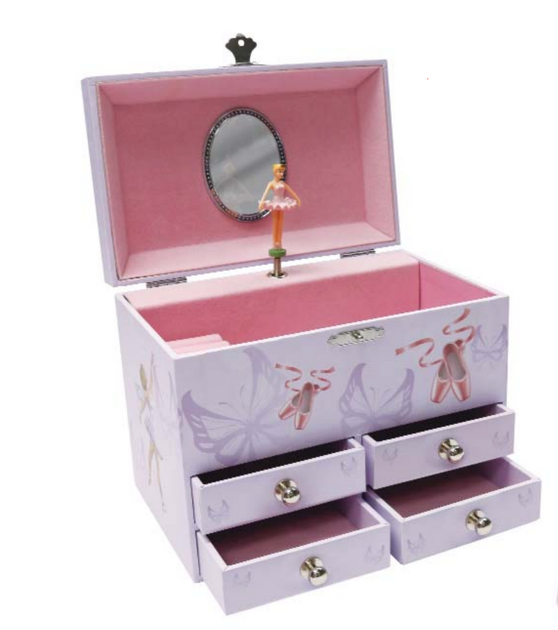 Ballerina Jewelry Music Box-Mountain Baby